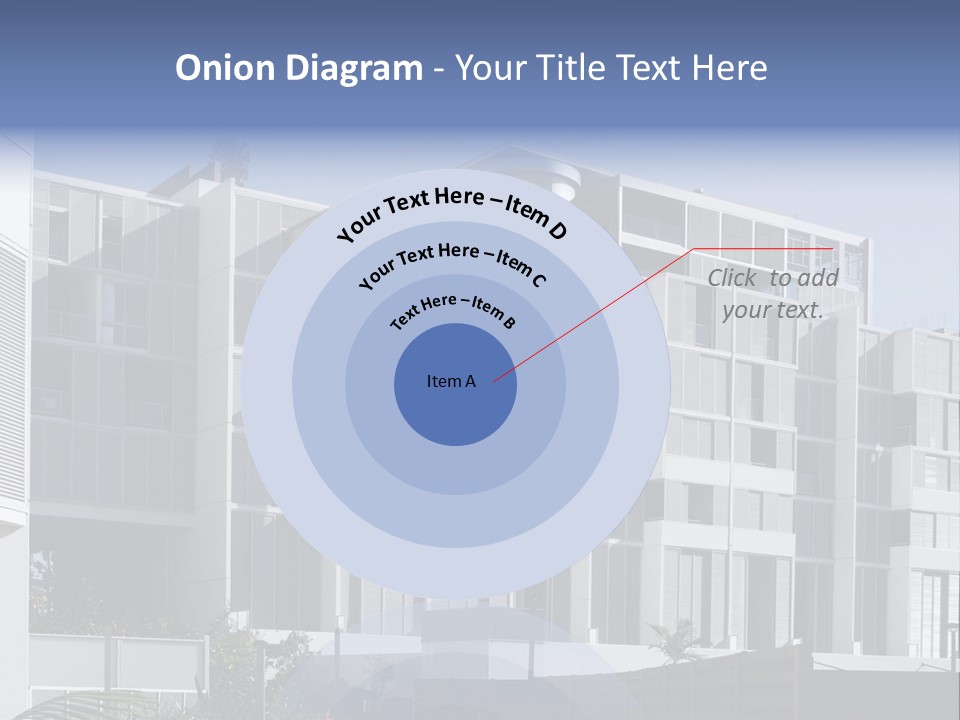 Modern Urban Apartment Building In Sydney, Australia PowerPoint Template