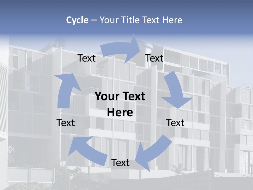 Modern Urban Apartment Building In Sydney, Australia PowerPoint Template