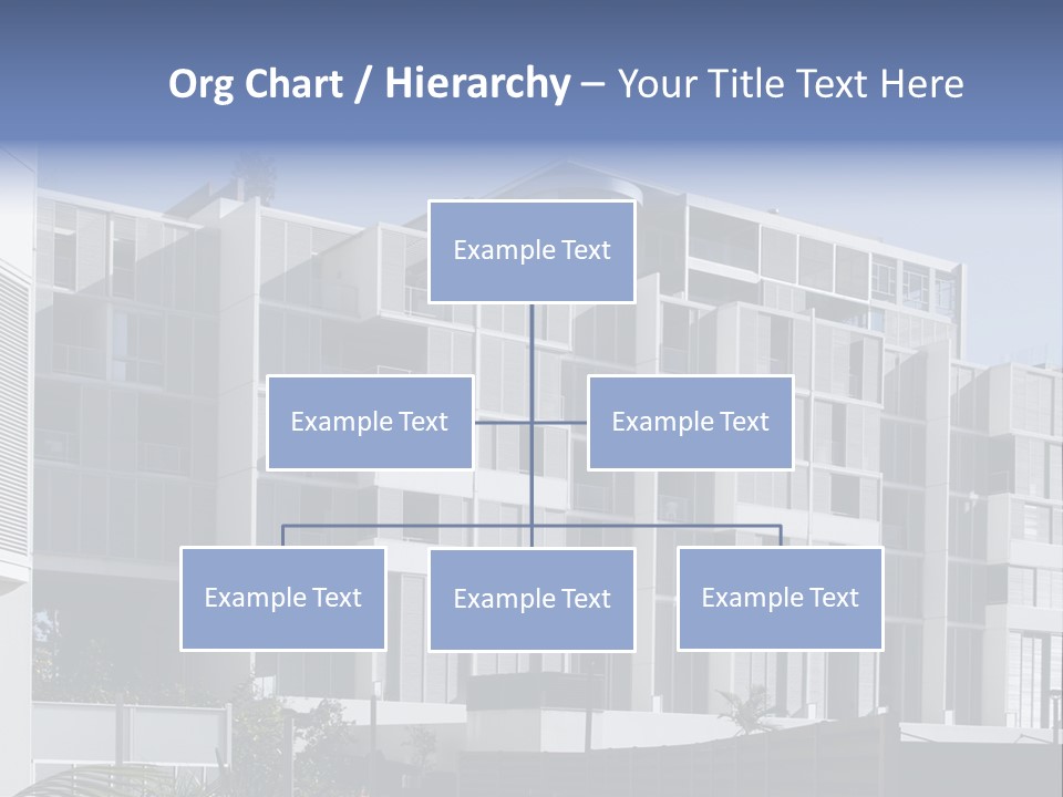 Modern Urban Apartment Building In Sydney, Australia PowerPoint Template