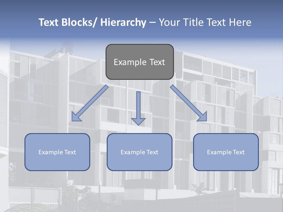 Modern Urban Apartment Building In Sydney, Australia PowerPoint Template