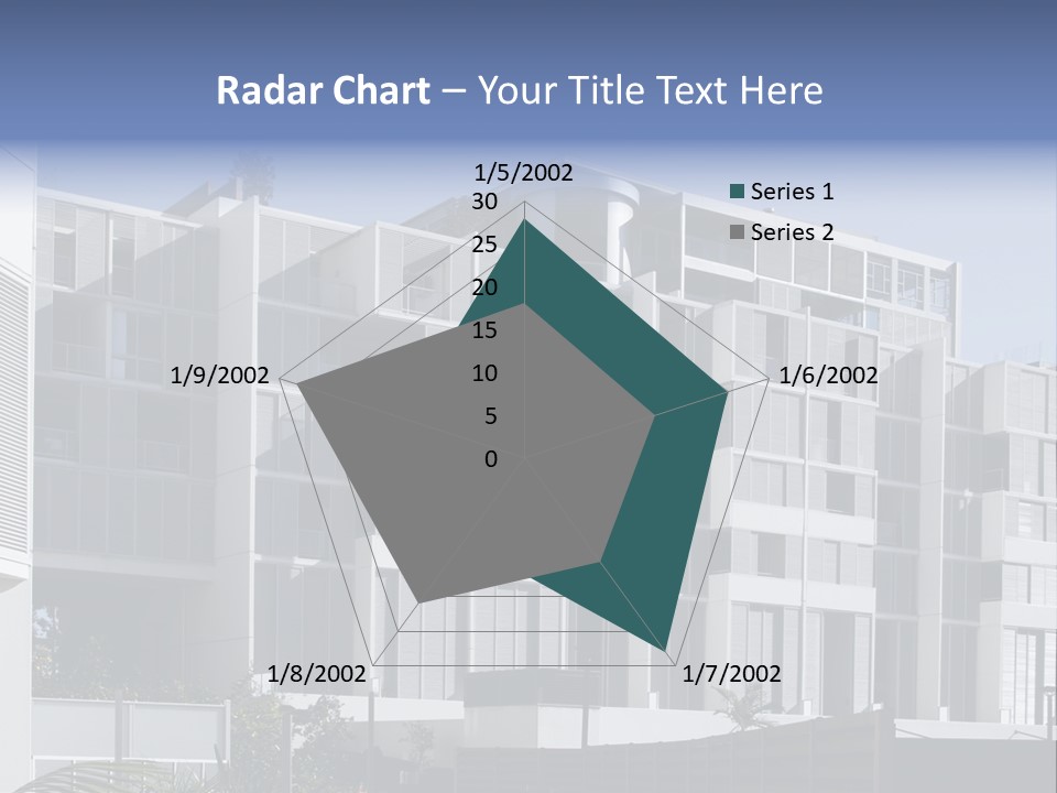 Modern Urban Apartment Building In Sydney, Australia PowerPoint Template