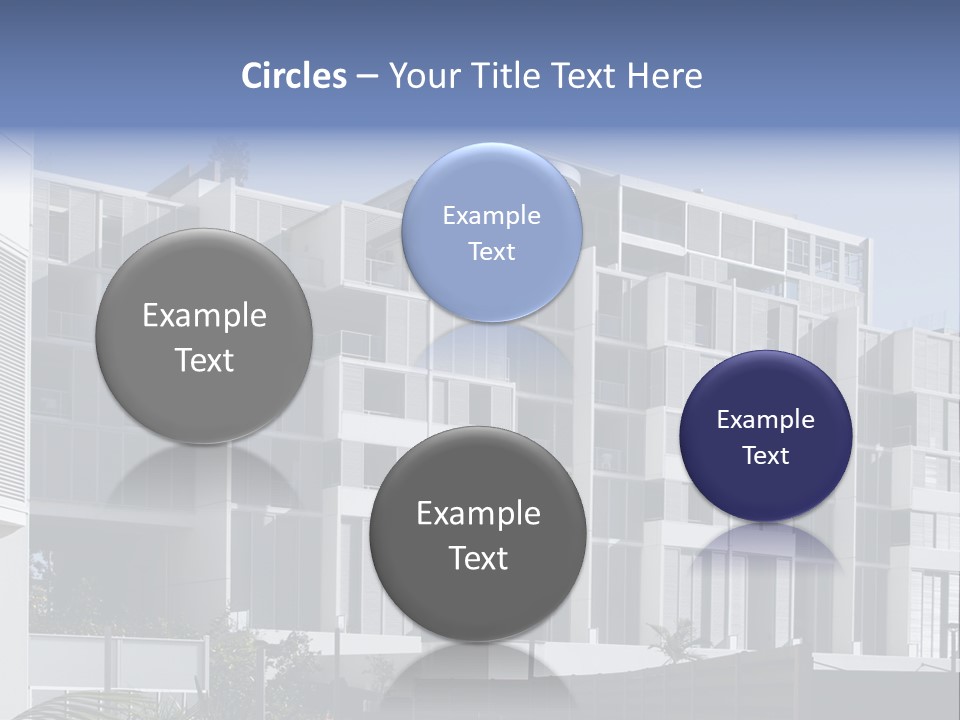 Modern Urban Apartment Building In Sydney, Australia PowerPoint Template