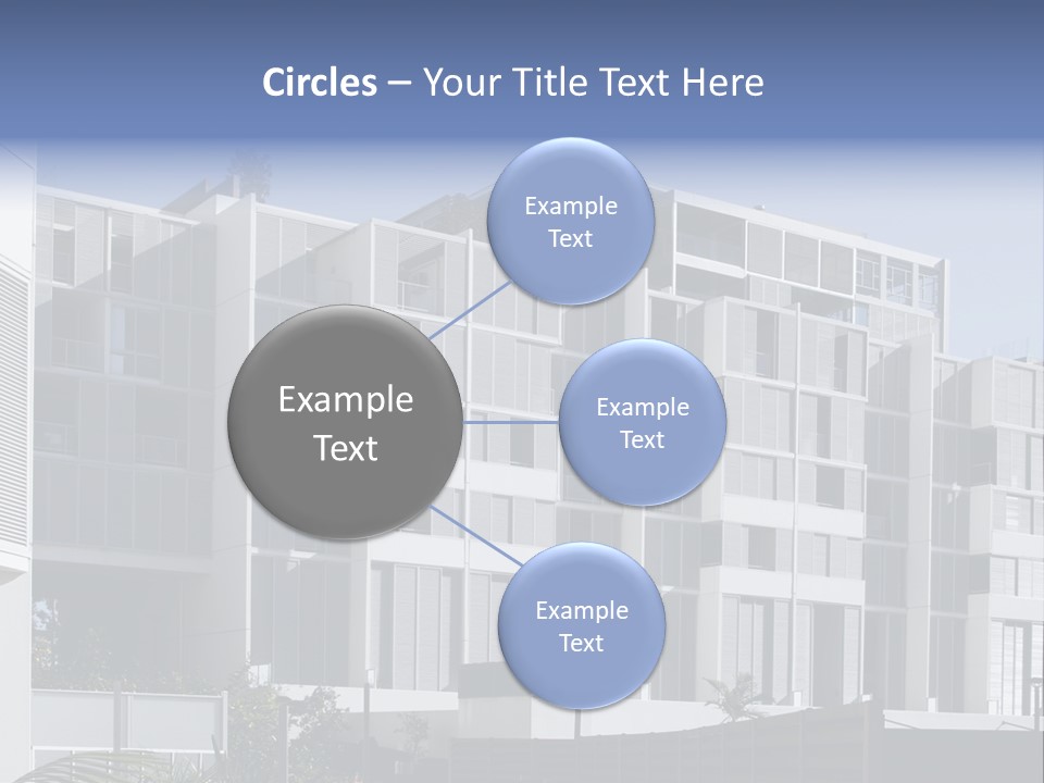 Modern Urban Apartment Building In Sydney, Australia PowerPoint Template