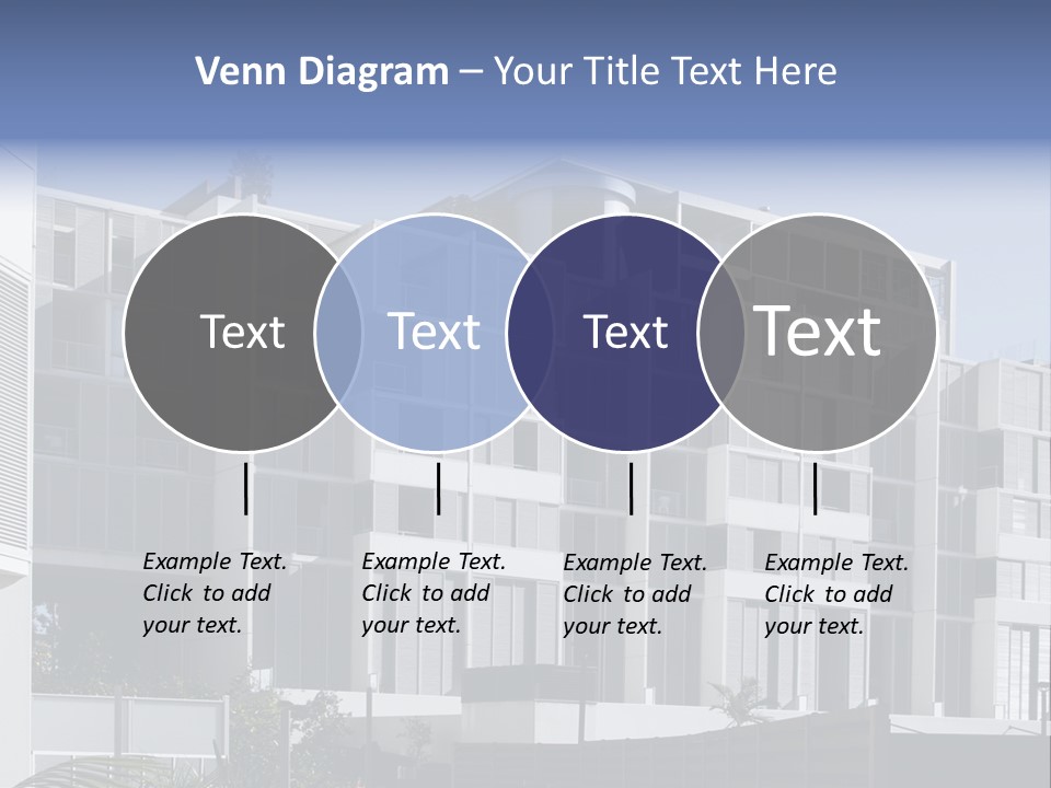 Modern Urban Apartment Building In Sydney, Australia PowerPoint Template