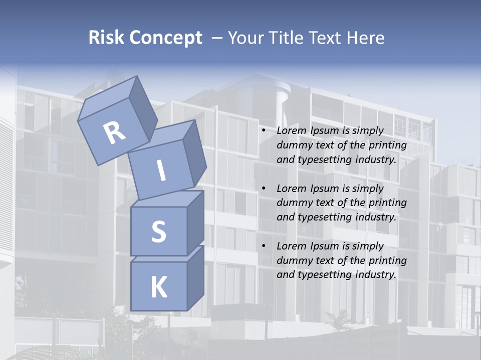 Modern Urban Apartment Building In Sydney, Australia PowerPoint Template