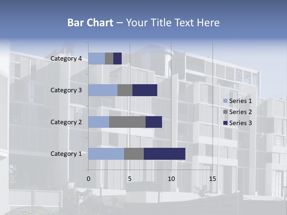 Modern Urban Apartment Building In Sydney, Australia PowerPoint Template