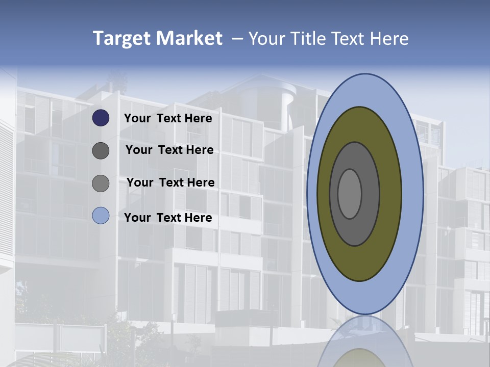 Modern Urban Apartment Building In Sydney, Australia PowerPoint Template