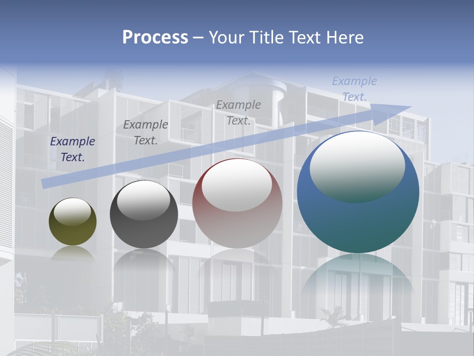 Modern Urban Apartment Building In Sydney, Australia PowerPoint Template