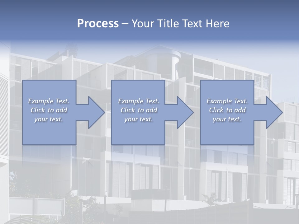 Modern Urban Apartment Building In Sydney, Australia PowerPoint Template