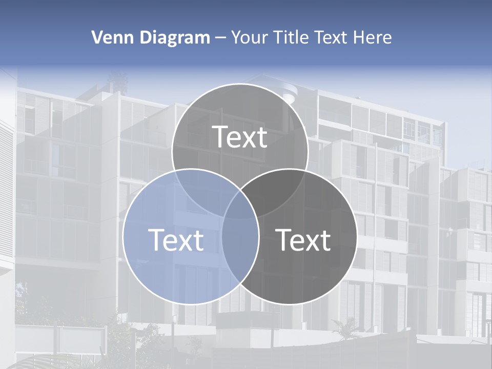 Modern Urban Apartment Building In Sydney, Australia PowerPoint Template