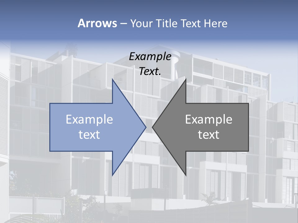 Modern Urban Apartment Building In Sydney, Australia PowerPoint Template