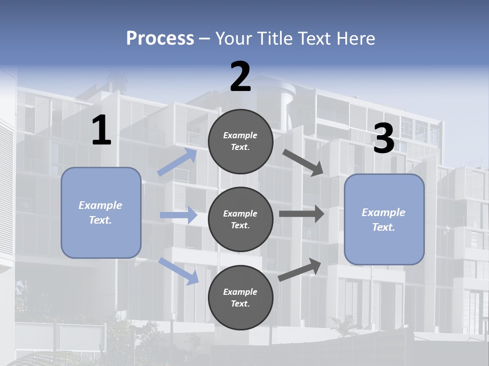 Modern Urban Apartment Building In Sydney, Australia PowerPoint Template