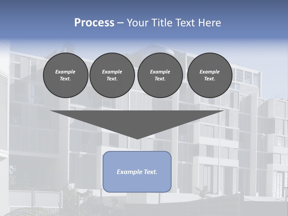 Modern Urban Apartment Building In Sydney, Australia PowerPoint Template