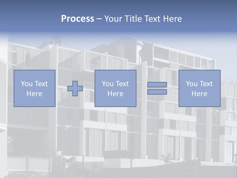 Modern Urban Apartment Building In Sydney, Australia PowerPoint Template