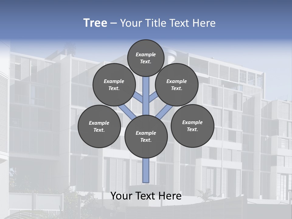 Modern Urban Apartment Building In Sydney, Australia PowerPoint Template