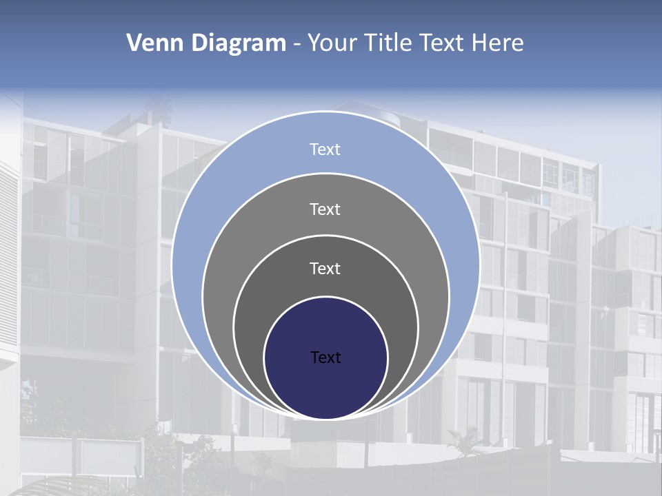 Modern Urban Apartment Building In Sydney, Australia PowerPoint Template