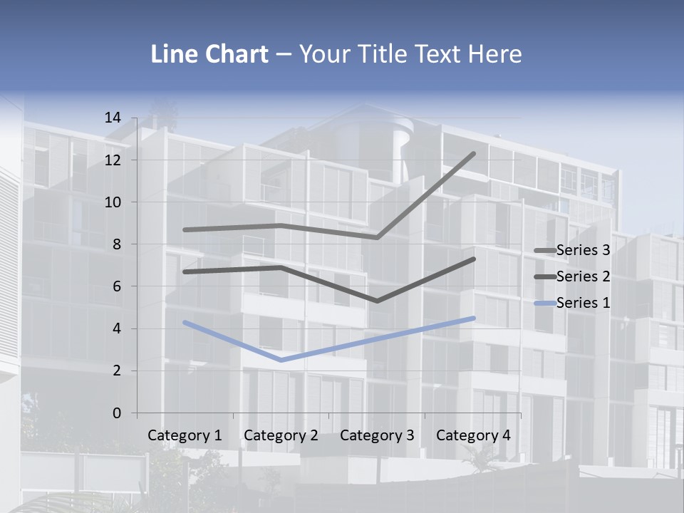 Modern Urban Apartment Building In Sydney, Australia PowerPoint Template