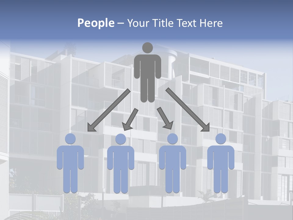 Modern Urban Apartment Building In Sydney, Australia PowerPoint Template