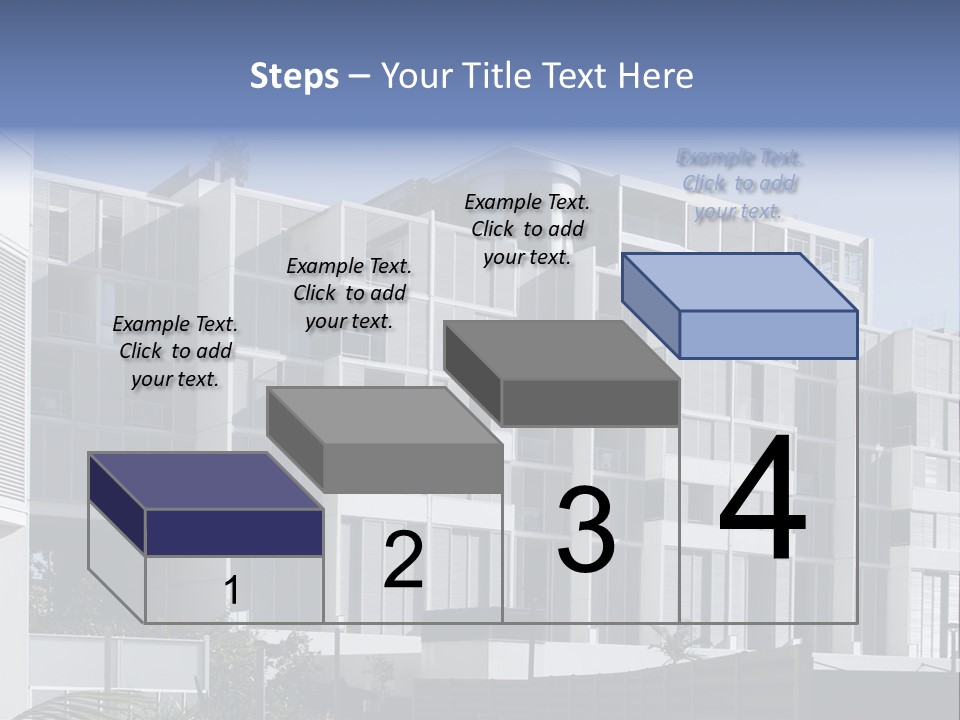 Modern Urban Apartment Building In Sydney, Australia PowerPoint Template