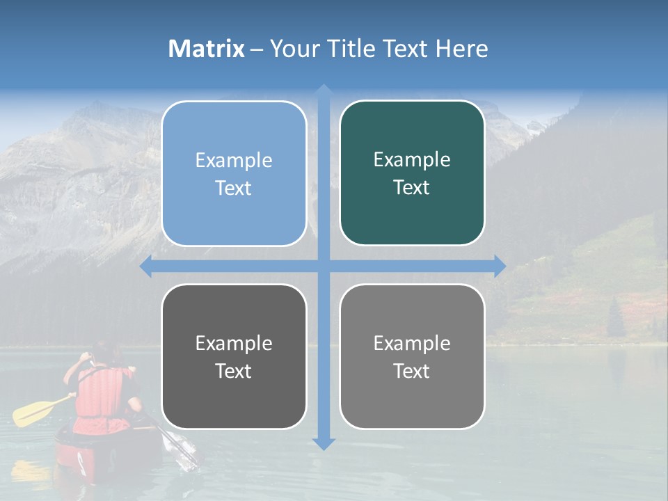 Emerald Lake, Yoho National Park, Canada PowerPoint Template