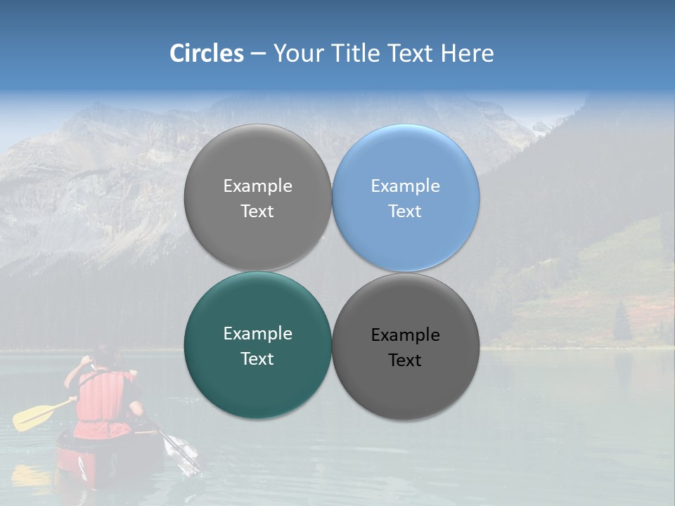 Emerald Lake, Yoho National Park, Canada PowerPoint Template