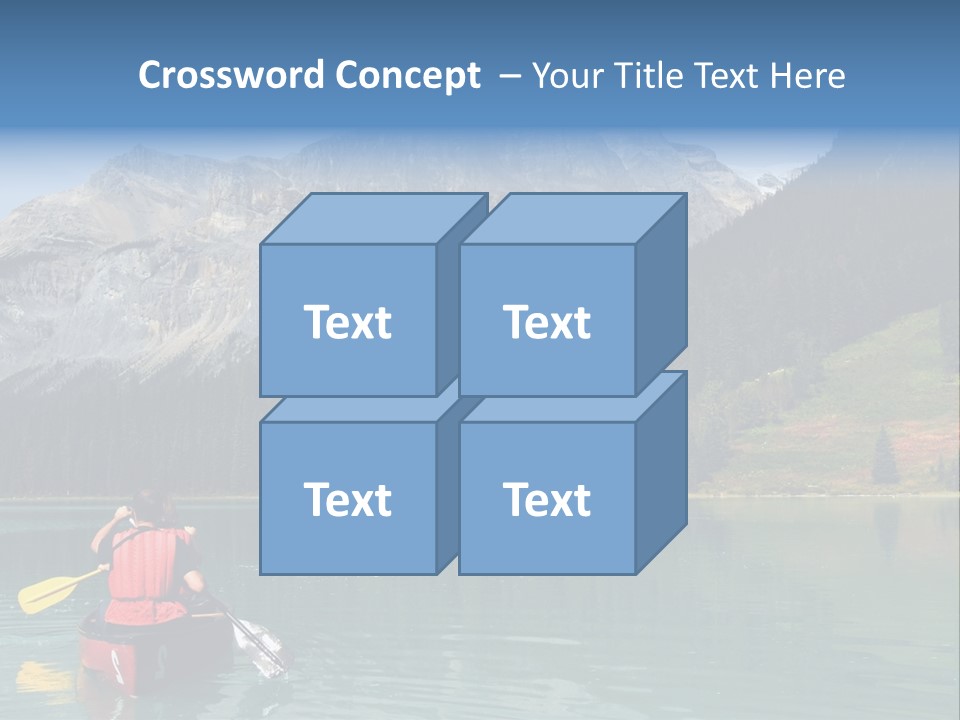 Emerald Lake, Yoho National Park, Canada PowerPoint Template