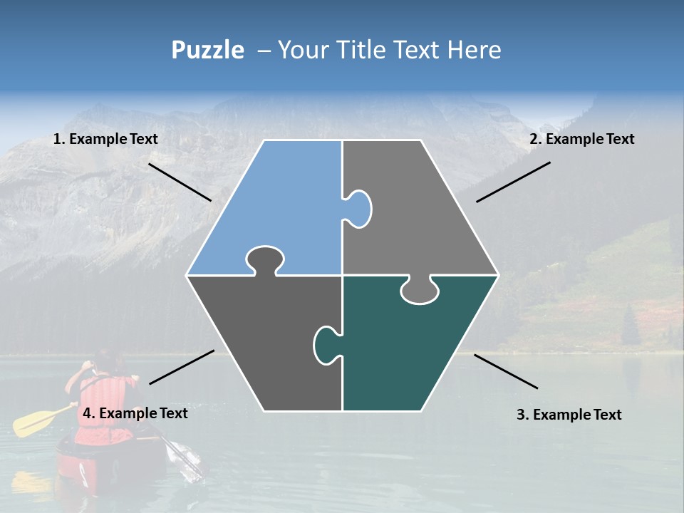 Emerald Lake, Yoho National Park, Canada PowerPoint Template