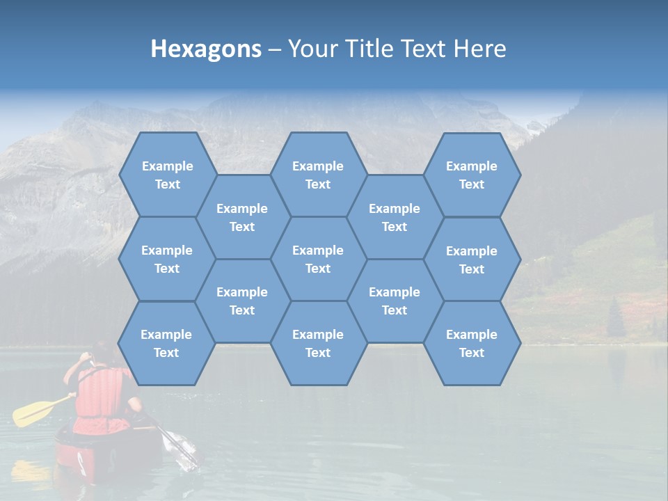 Emerald Lake, Yoho National Park, Canada PowerPoint Template