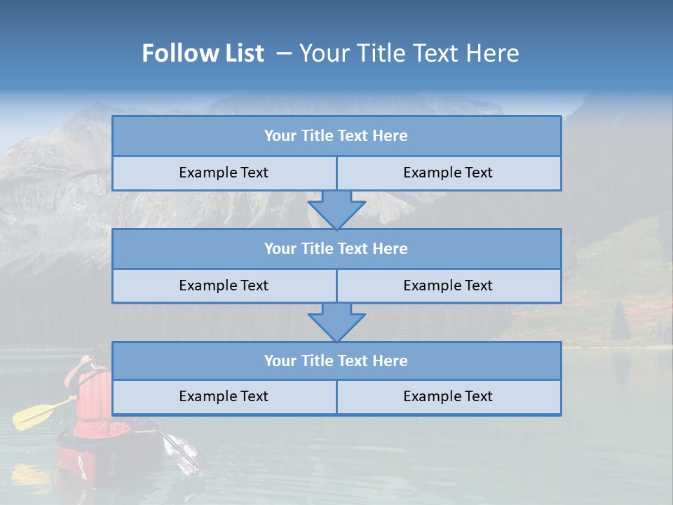 Emerald Lake, Yoho National Park, Canada PowerPoint Template
