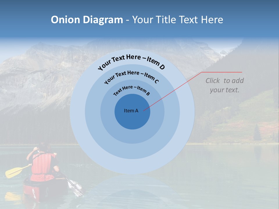 Emerald Lake, Yoho National Park, Canada PowerPoint Template