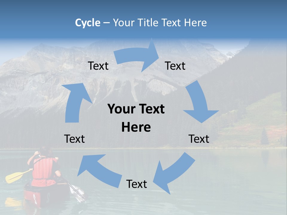 Emerald Lake, Yoho National Park, Canada PowerPoint Template