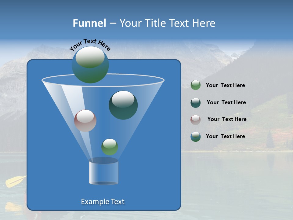Emerald Lake, Yoho National Park, Canada PowerPoint Template