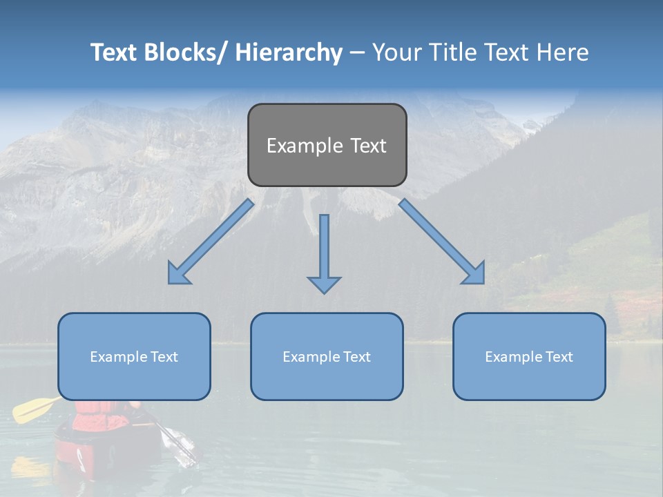 Emerald Lake, Yoho National Park, Canada PowerPoint Template