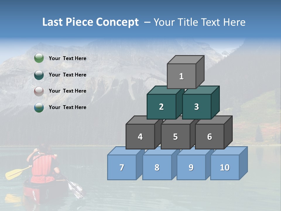Emerald Lake, Yoho National Park, Canada PowerPoint Template