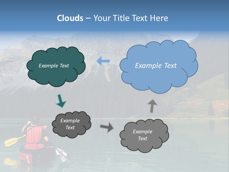Emerald Lake, Yoho National Park, Canada PowerPoint Template
