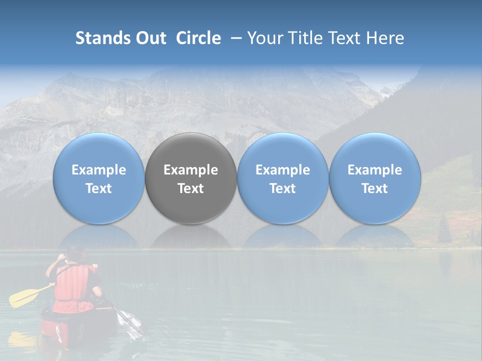 Emerald Lake, Yoho National Park, Canada PowerPoint Template