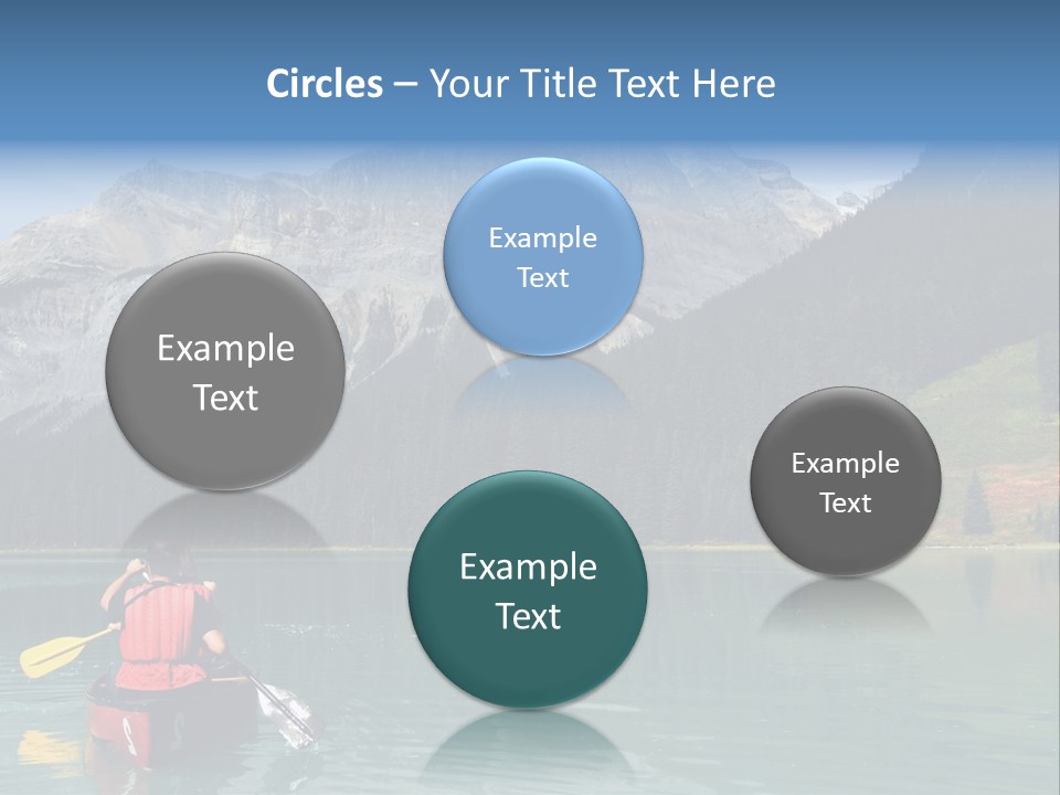 Emerald Lake, Yoho National Park, Canada PowerPoint Template