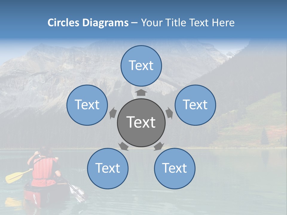 Emerald Lake, Yoho National Park, Canada PowerPoint Template
