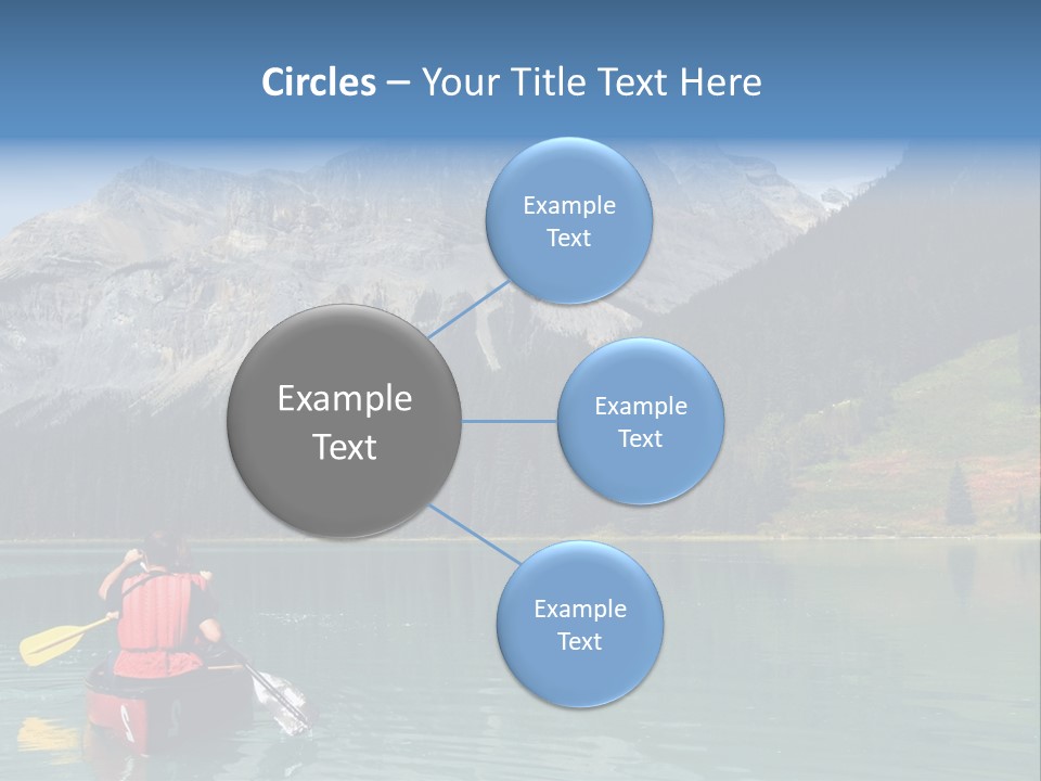 Emerald Lake, Yoho National Park, Canada PowerPoint Template