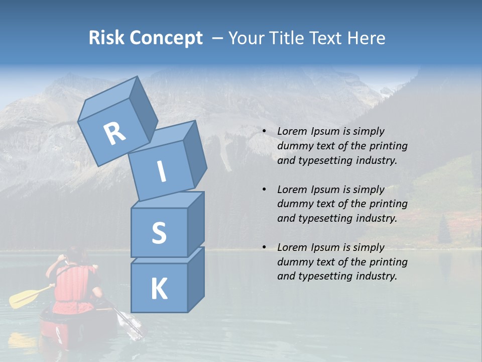 Emerald Lake, Yoho National Park, Canada PowerPoint Template