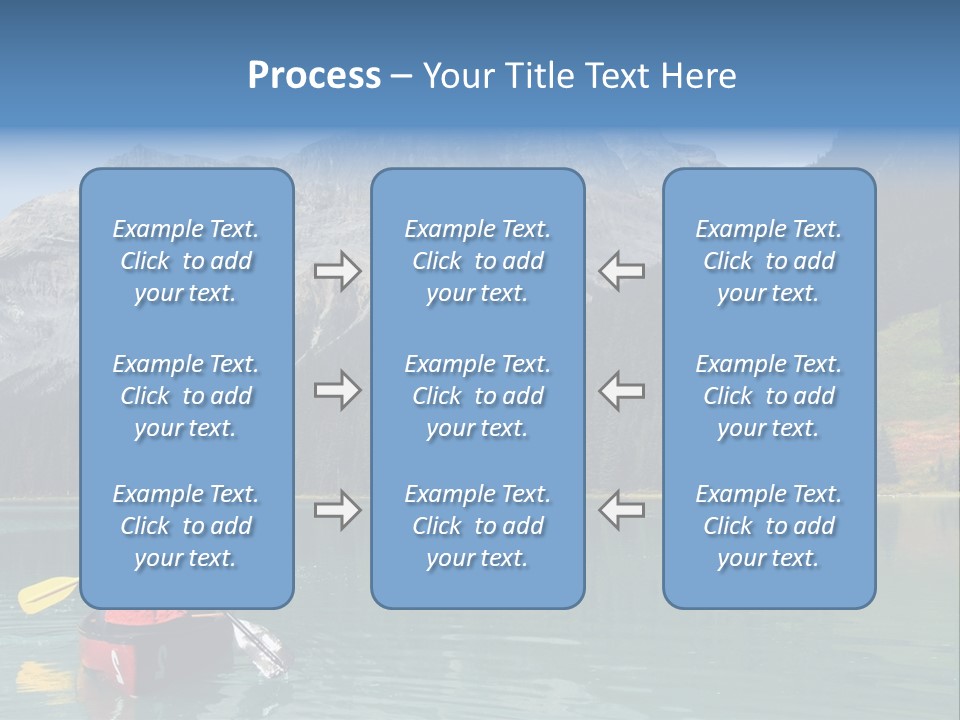 Emerald Lake, Yoho National Park, Canada PowerPoint Template
