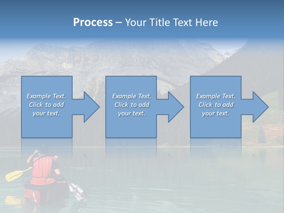 Emerald Lake, Yoho National Park, Canada PowerPoint Template