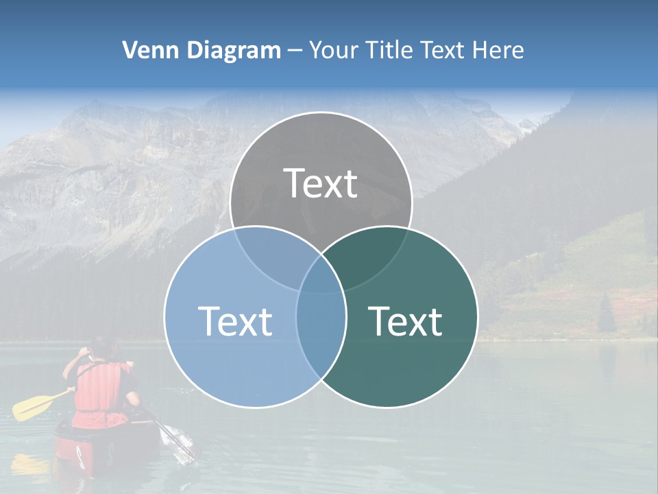 Emerald Lake, Yoho National Park, Canada PowerPoint Template