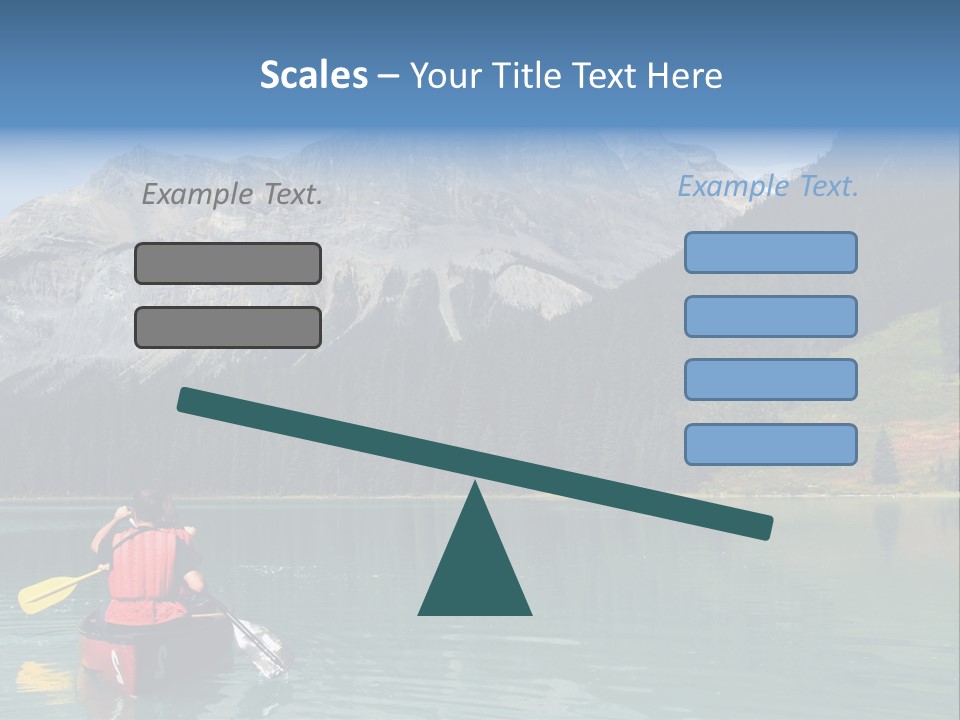 Emerald Lake, Yoho National Park, Canada PowerPoint Template