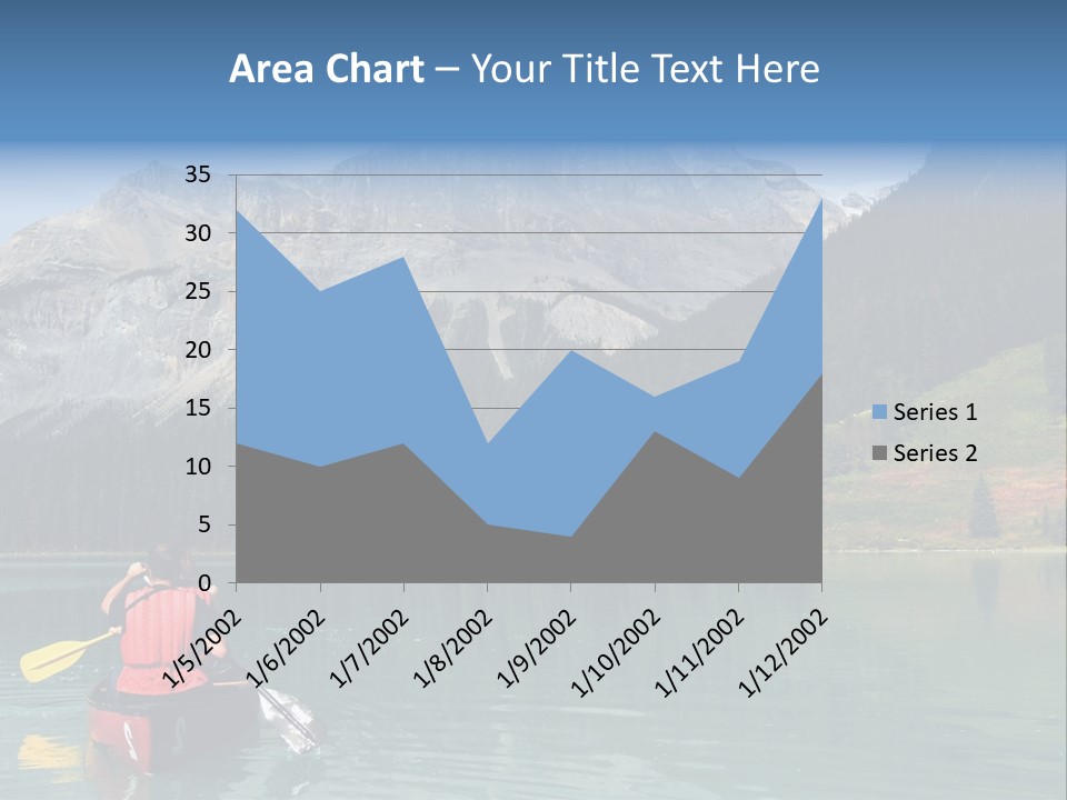 Emerald Lake, Yoho National Park, Canada PowerPoint Template