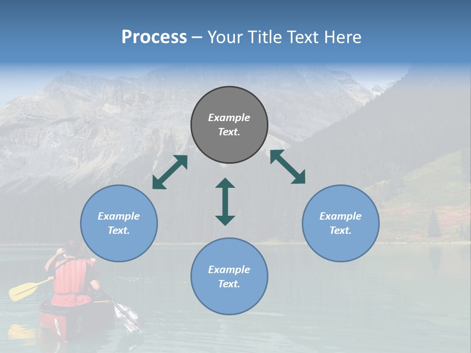 Emerald Lake, Yoho National Park, Canada PowerPoint Template