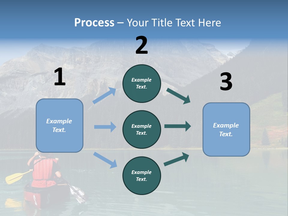 Emerald Lake, Yoho National Park, Canada PowerPoint Template