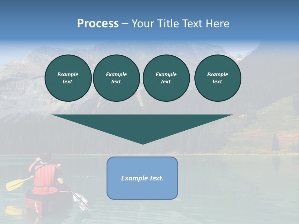 Emerald Lake, Yoho National Park, Canada PowerPoint Template