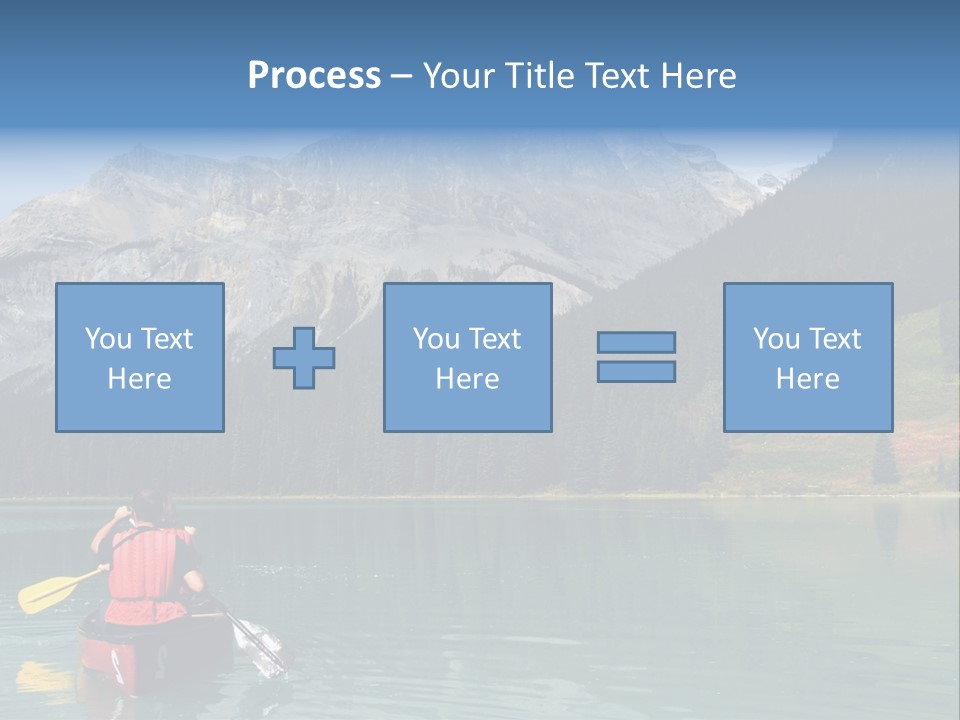 Emerald Lake, Yoho National Park, Canada PowerPoint Template