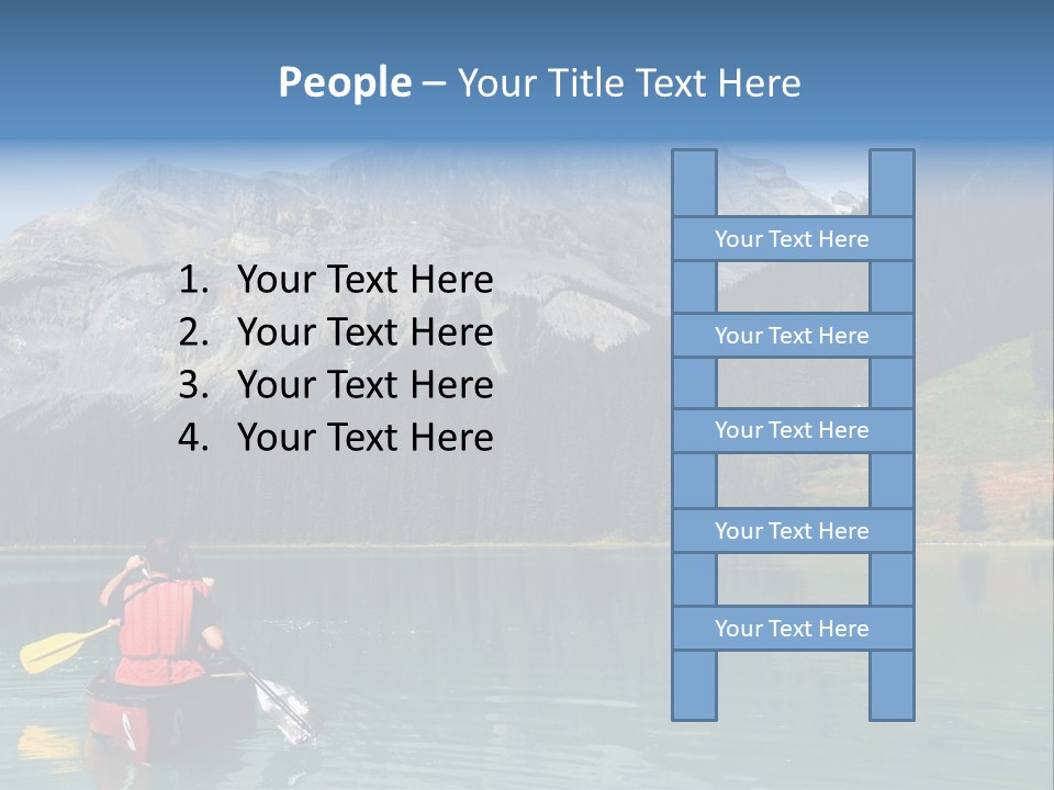 Emerald Lake, Yoho National Park, Canada PowerPoint Template